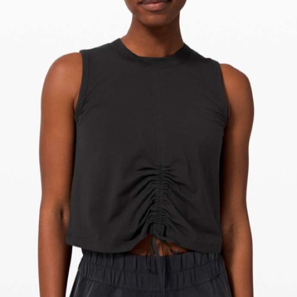 Lululemon Cinch Me Up Front Tank